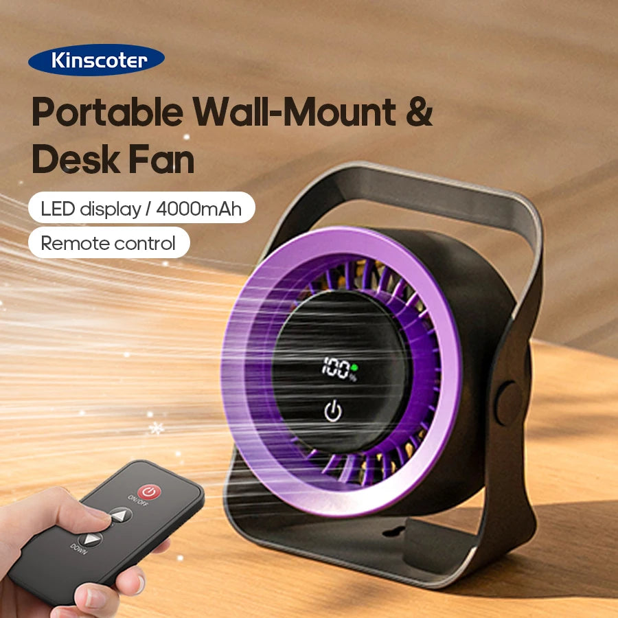 Portable Touchscreen Cooling Fan